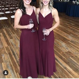 Long formal dress (left photo 1, middle photo 2)